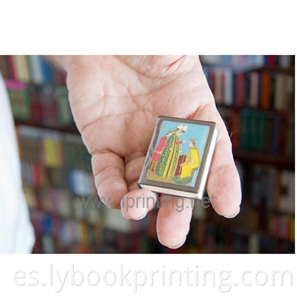 Mini libro Pequeño Little Libro Impresión de figura Libro